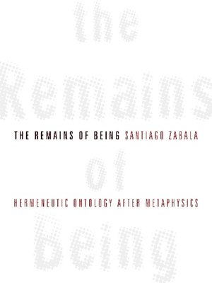 cover image of The Remains of Being